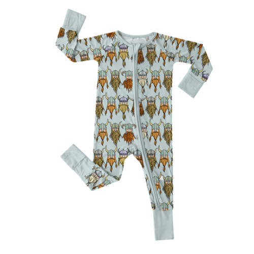 Viking Convertible Zippered Romper – Zumbamboo