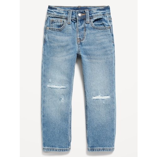 Unisex Straight Ripped Stretch Jeans for Toddler