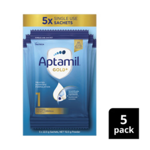 Aptamil Gold+ Pronutra Infant Formula Sachet | 5 Pack