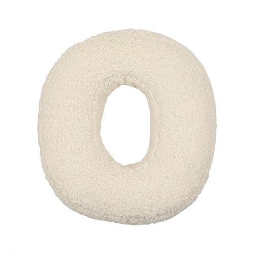 Letter Pillows,Initial Pillows Decorative Throw Pillows,English Alphabet A to Z Pillows Cozy for Living Room Sofa Couch Bed Car Decoratio(40CM) (O)