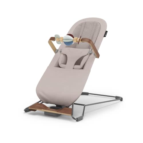 UPPAbaby Mira V2 3-in-1 Baby Bouncer - Toy Bar Included - Townsend | Newborn Insert, Toy Bar, and Storage Bag Included
