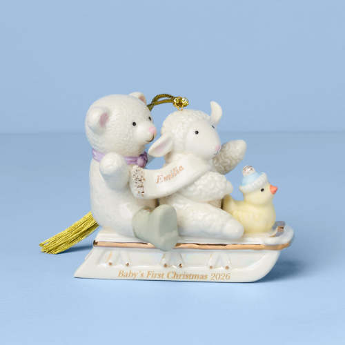 Personalized Baby's 1st Christmas Ornament – Lenox Corporation