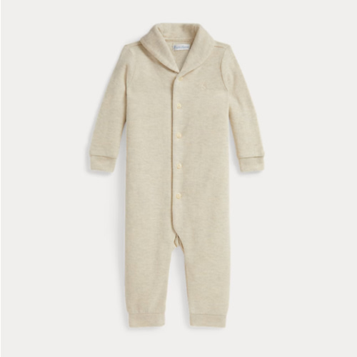 Fleece Shawl-Collar Coverall
