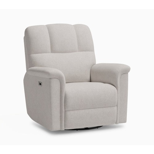 Lullaby Power Recliner Brushed Chenille Dove