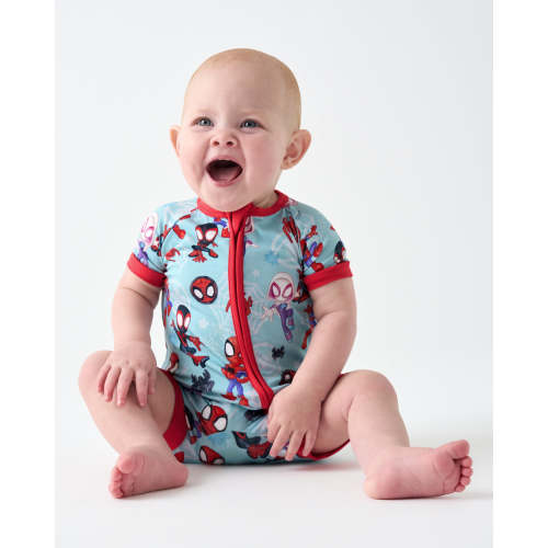 Spidey & Friends Tiny Webs Shorty Zippy | Little Sleepies