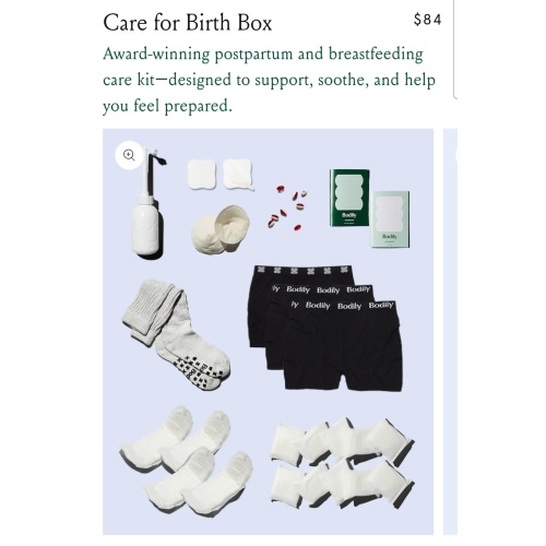 Bodily Postpartum Recovery Essentials Kit