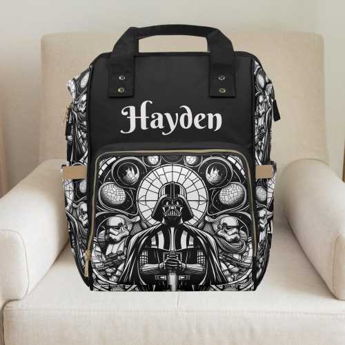 Starwars,Starwars Backpack,Darth Vader Backpack,Boy Diaper bag,Custom diaper bag,Boy Backpack, Star wars baby shower ,Expecting mom gifts