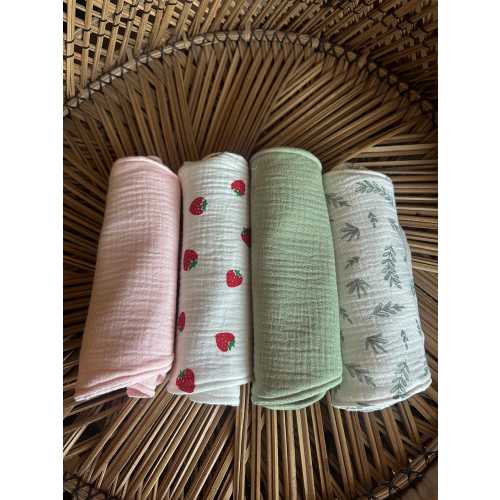 Handmade Baby Burp Cloths