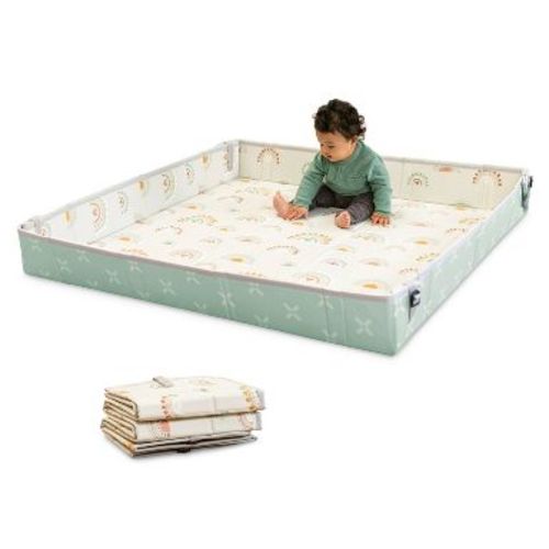 Infantino Foldable Soft Foam Baby Playmat - Rainbow