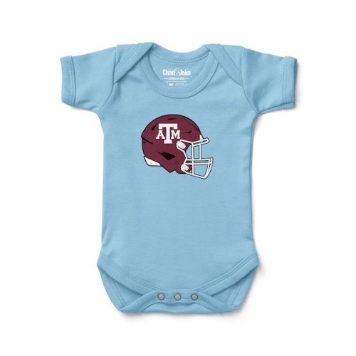Newborn & Infant Chad & Jake Light Blue Texas A&M Aggies Bodysuit