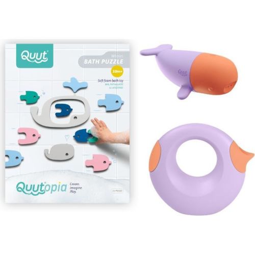 Quut Bath Bundle Whale - 1 Whale Squeezi