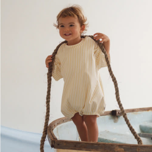 Lemon Splice T-shirt Romper