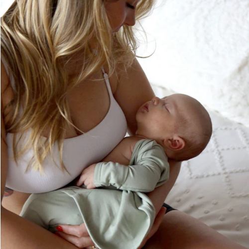 Bonsie Skin to Skin Footie, Size Newborn, Color: Avocado
