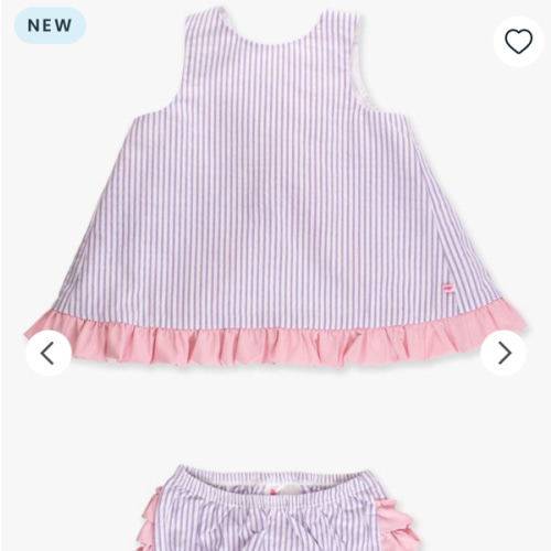 Ruffle Swing Top and Bloomer Set