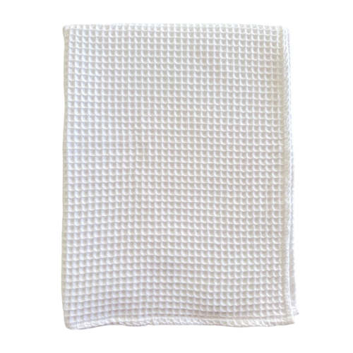 Phufy® Waffle Blanket, White
