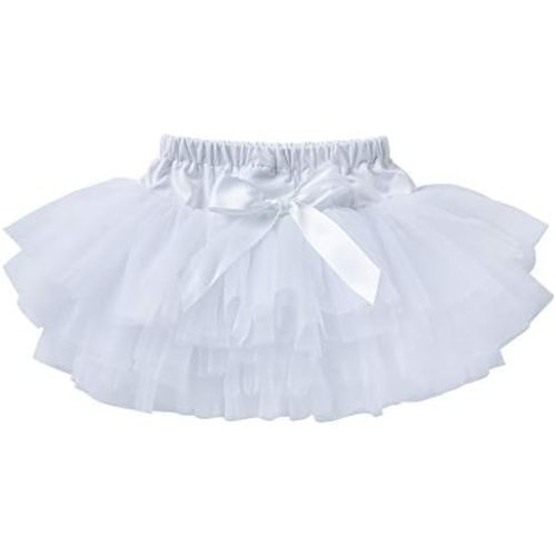 Anbaby Baby Girls Soft Tutu Skirt Toddler Ruffled Pants Diaper Cover