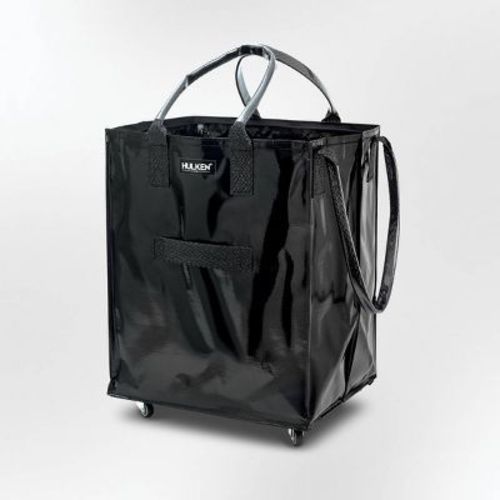 HULKEN Original Rolling Tote Bag Large Black