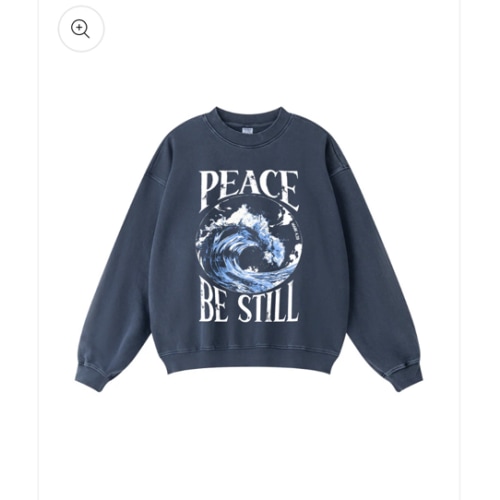 PEACE BE STILL Crewneck – HolyStep