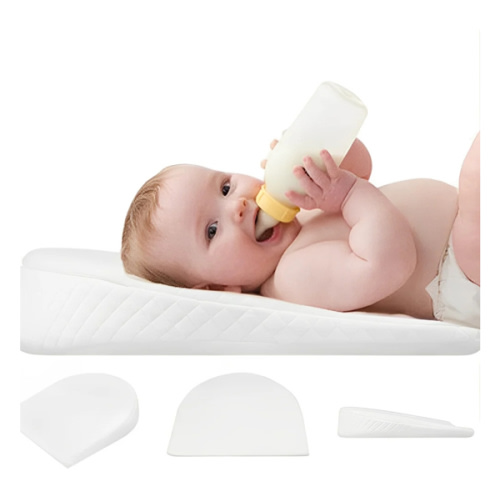 Crib Baby Wedge Pillow, Anti Acid Reflux Pillow for Infant
