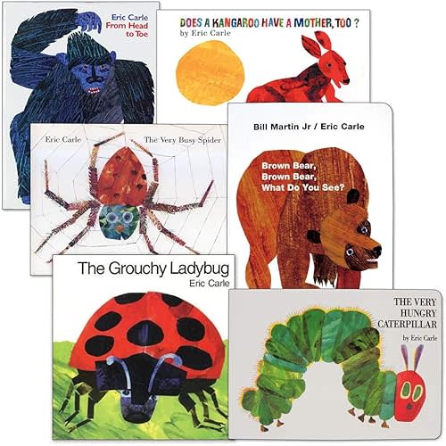 Eric Carle English Book Set - Set of 6