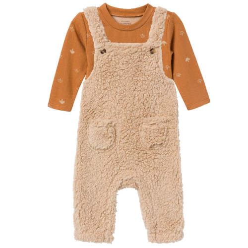 2-Pack Baby Boys Lt Tan Microplush Overall – Gerber Childrenswear