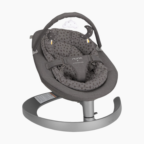 Nuna LEAF Grow Baby Seat - Pottery Barn Kids Exclusive - Brushstroke Dot Granite