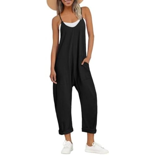 AUTOMET Jumpsuits for Women Casual Summer Outfits Rompers Comfy Beach Vacation Trendy Overalls Jumpers Fashion Clothes 2025