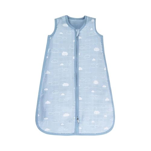 Under the Nile Organic Cotton Muslin Wearable Blanket - Clouds - 0-6 Month