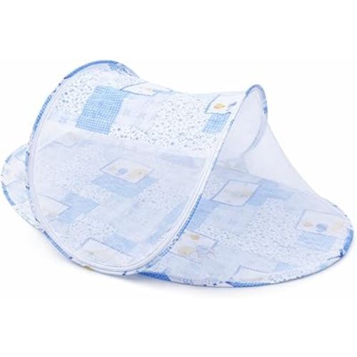 Bug free outside playtime Baby Crib Mesh Tent, Breathable Net Cover with Zipper, Portable Play Yard Enclosure for Infant Safety, Canopy