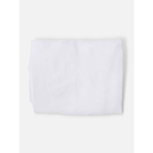 White Linen Baby Lounger Cover
