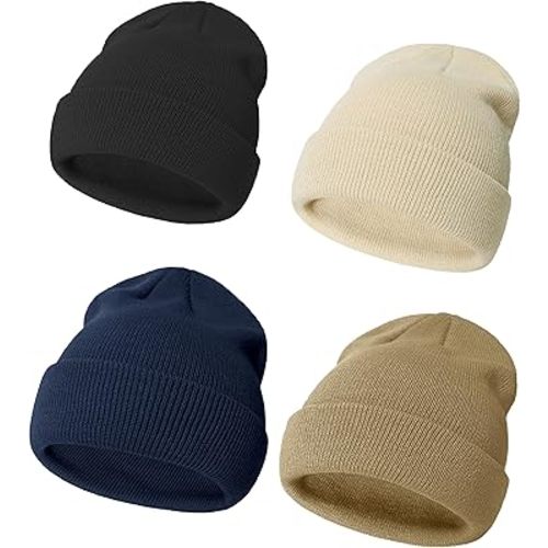 ENBAOHUI Baby Beanie Hat Newborn Winter Warm Knit Hat Kids Soft Beanie Cap Boys Girls Winter Warm Knit Hat