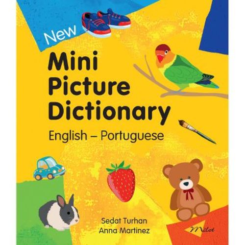 New Mini Picture Dictionary (English-Portuguese) - by Sedat Turhan (Board Book)