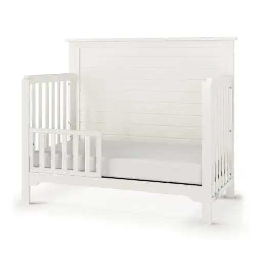 Toddler Guard Rail, Brushed Cotton (F09501) | Crib Conversion Kit | Child Craft