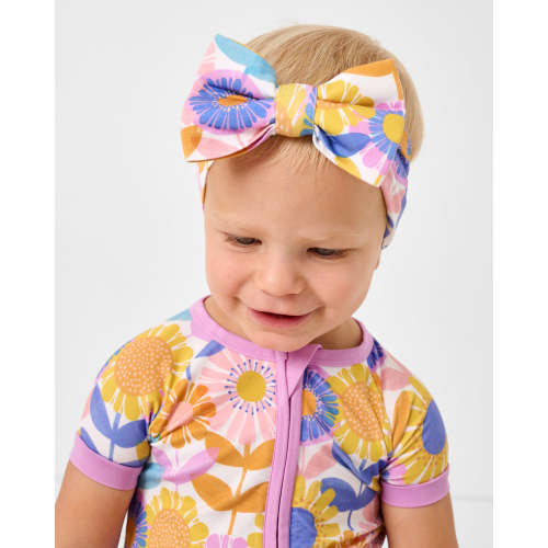 Petal Power Luxe Bow Headband | Little Sleepies