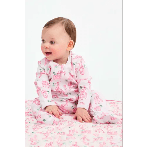 Infant Sleepy Sloth Zipper Footie 0-3M
