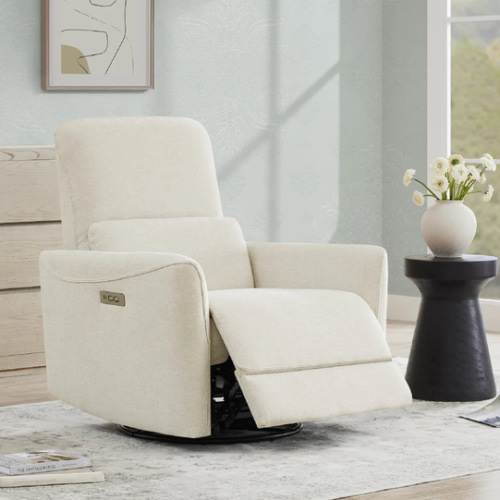 Tracee Power Swivel Nursery Glider Recliner