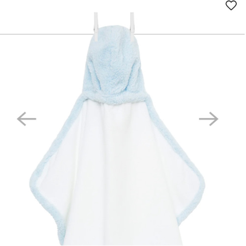 Chenille Hooded Baby & Toddler Towel