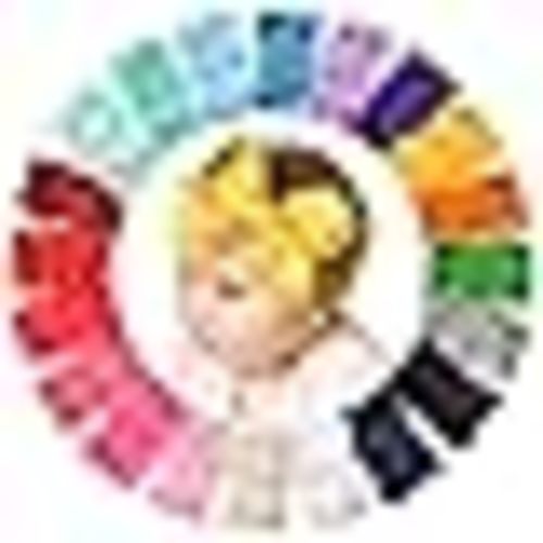 Amazon.com: doboi 20pcs Baby Girls Bows Headbands Nylon Hairbands Ribbon Bow Elastic Hair Accessories for Newborns Infants Toddlers and Kids : Baby