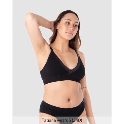 Caress FlexFit Nursing Bra - Black