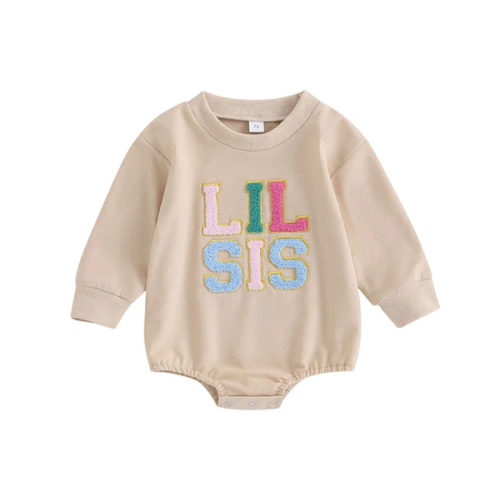 LIL SIS Long-Sleeve Onesie - Hazel & Bo