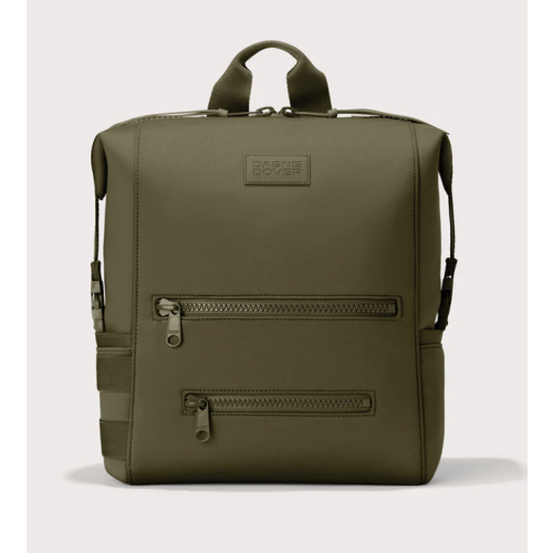 Indi Diaper Backpack in Dark Moss, Large