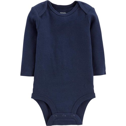 Simple Joys by Carter's Baby-Boys Long-Sleeve Bodysuit Pack of 5Bodysuit
