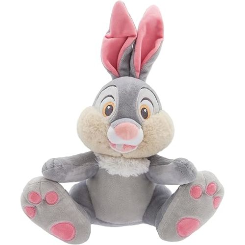 Disney Store Official Thumper Medium Soft Toy for Kids, Cuddly Character with Fuzzy Texture and Embroidered Details, Flexible Floppy Ears, Disney Plushy Suitable for All Ages