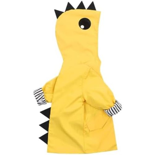 Toddler Baby Boy Girl Duck Rain Jacket Cute Cartoon Yellow Raincoat Hoodie Kids Coat