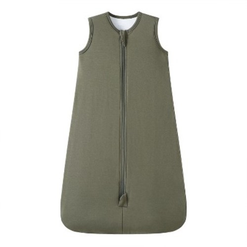 Owlivia Bamboo Rayon Baby Sleep Sack Sleeping Bag 1.0 TOG - Olive, 0-12 Months