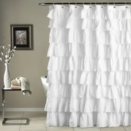 One Allium Way® Quinton 100% Cotton Floral Single Shower Curtain | Wayfair