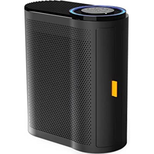 AROEVE Air Purifiers for Large Room Up to 1095 Sq Ft Coverage with Air Quality Sensors H13 True HEPA Filter with Auto Function for Home, Bedroom, MK04- Black