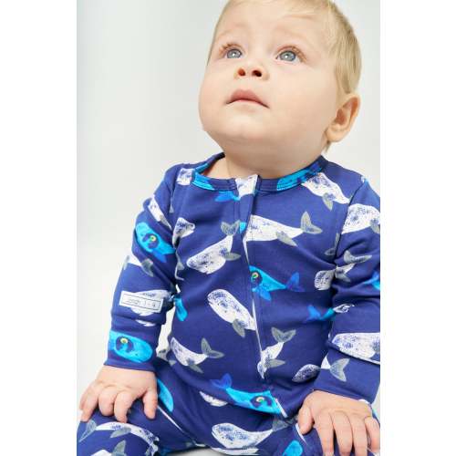 Jonah Blue PJ Footed Onesie Cotton – Holy Pals