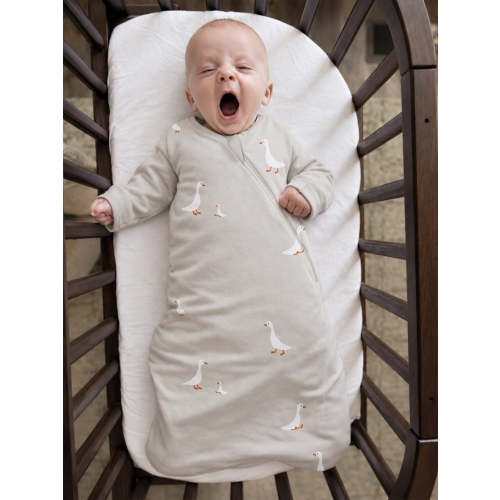 Long Sleeve Swaddle Sleep Sack - Goose / 1.0 TOG