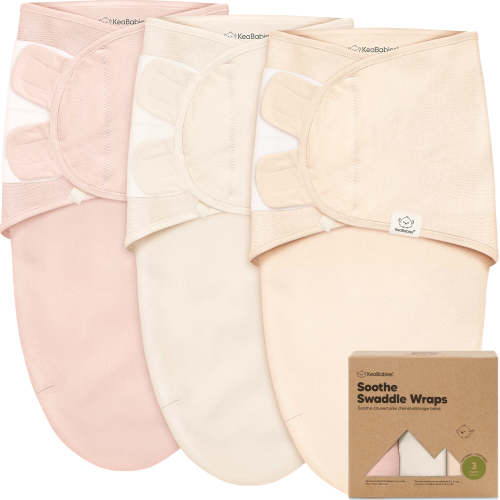 3-Pack Soothe Swaddle Wraps (Angelic)